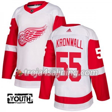 Detroit Red Wings tröja Niklas Kronwall 55 Vit 2017-2018 Adidas Authentic - NHL Tröjor Barn Detroit Red Wings tröja Niklas Kronwall 55 Vit 2017-2018 Adidas Authentic - NHL Tröjor Barn